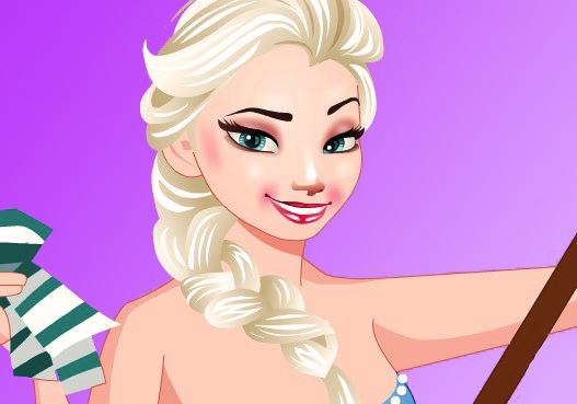 Игра Уборка в Комнате Эльзы