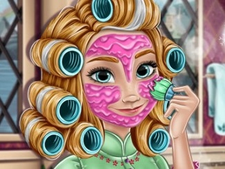 Игра Холодное Сердце: Макияж Анны