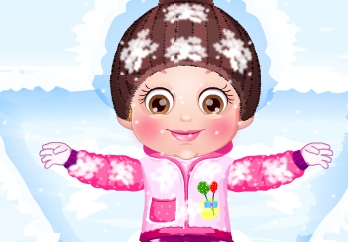 Игра Малышка Хейзел:  На Снегу