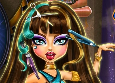 Игра Стрижка Клео