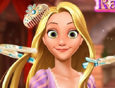 Игра Фантастические Причёски Рапунцель