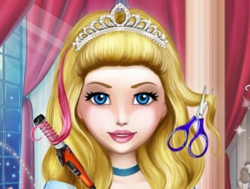 Игра Причёски Золушки