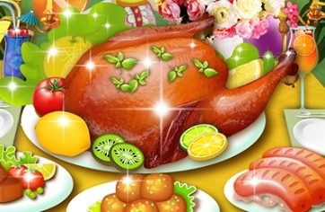 Игра Готовим Индейку На День Благодарения