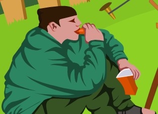 Игра Уборка в Лагере