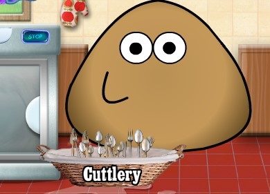 Игра Поу Моет Посуду