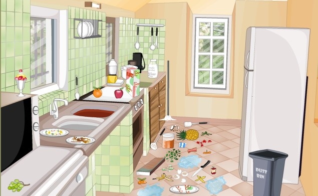Игра Чистка и Уборка Кухни