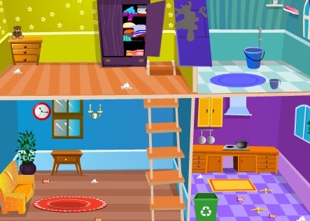 Игра Постоянный Беспорядок: Игра Уборка