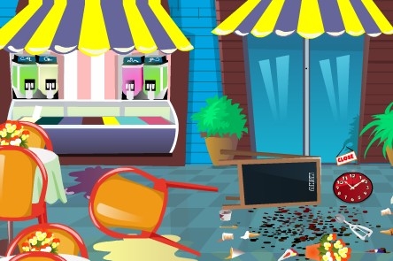 Игра Уборка Кафе