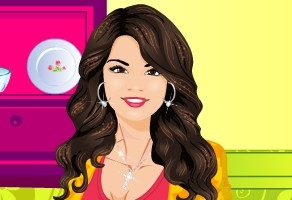 Игра Селена Гомес: Уборка на Кухне