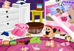 Игра Убираем в Детской Комнате