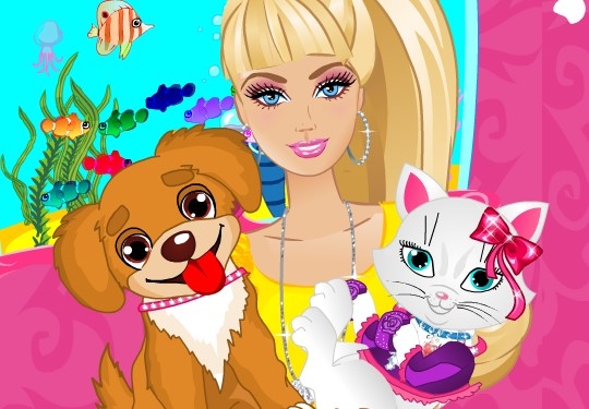 Игра Барби Заботится о Питомцах