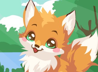 Игра Уход за Лисёнком