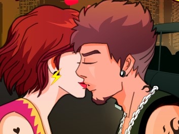 Игра Поцелуи в Такси