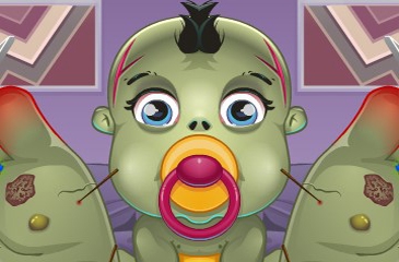 Игра Лечим Малыша Зомби