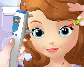 Игра София у Врача Окулиста