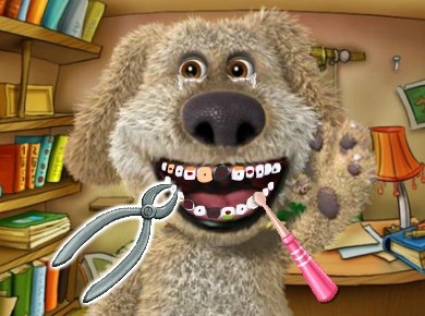 Игра Говорящий Бен у Дантиста