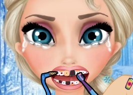 Игра Анна и Эльза у Дантиста