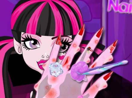 Игра Дракула: Операция на Ногти