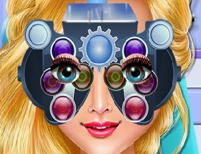 Игра Лечить Глаза Камилии