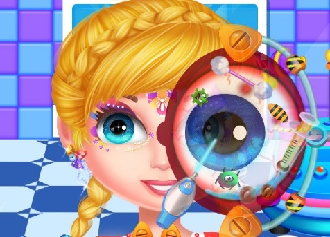 Игра Больница: Лечить Глаза