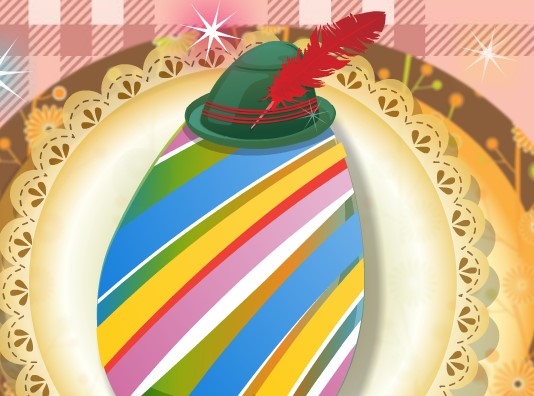 Игра Украшаем Пасхальные Яйца