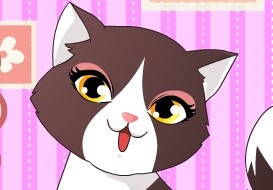 Игра Ангел Кот: Переодевалка