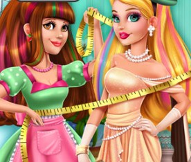 Игра Одевалка к Новому Году