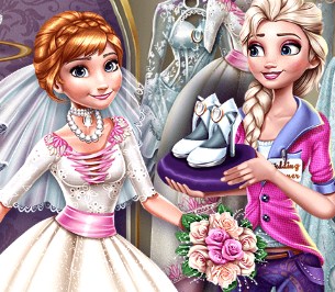 Игра Одевалка: Свадьба Анны