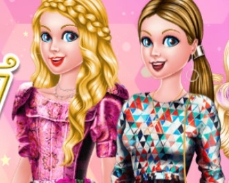 Игра Одевалки Барби и ее Сестер