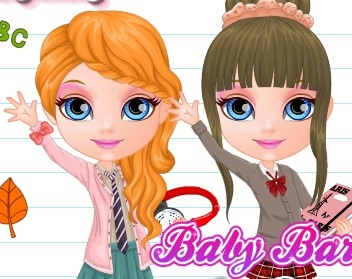 Игра Одевалки Барби в Школу