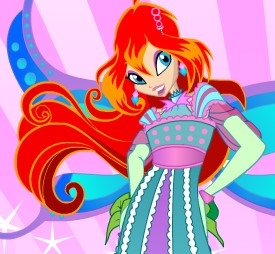 Игра Модная Блум: Одевалка Винкс