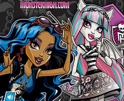 Игра Первый День в Школе Монстр Хай