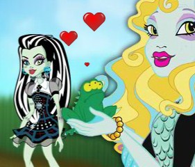 Игра Монстр Хай: Бегство Лягушат