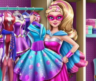 Игра Шкаф Супер Барби