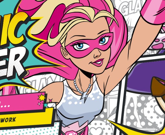 Игра Комиксы с Барби