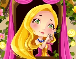 Игра Рапунцель: Чудо Причёска