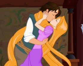 Игра Запутанный Поцелуй: Рапунцель