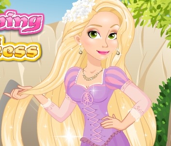 Игра Очаровательная Принцесса Рапунцель