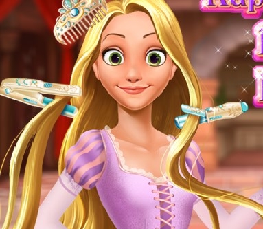 Игра Фантастическая Причёска: Принцесса Рапунцель