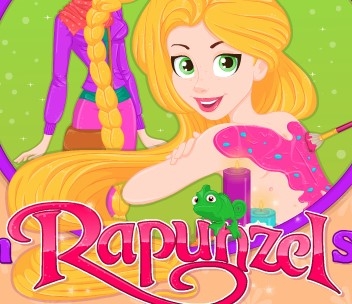 Игра Рапунцель: День Спа