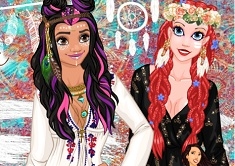 Игра Одевалка: Новый Стиль Принцесс