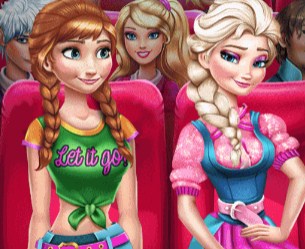 Игра Одевалка:  Наряд в Кино