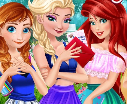 Игра Одевалка Всех Принцесс