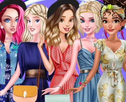 Игра Принцессы в Комбинезонах