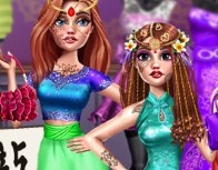 Игра Индийский Дизайн Платьев