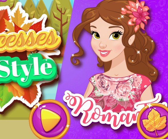 Игра Принцессы: Осенний Стиль