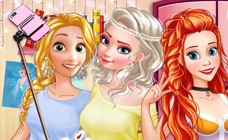 Игра Первая Вечеринка Принцесс в Колледже