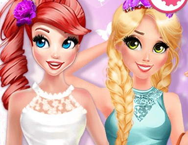 Игра Принцессы Шикарная Одевалка