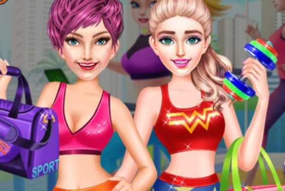 Игра Эйлс и Ева Собираются на Тренировку