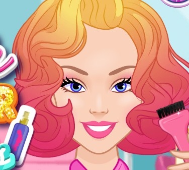 Игра Барби: Гламурные Прически